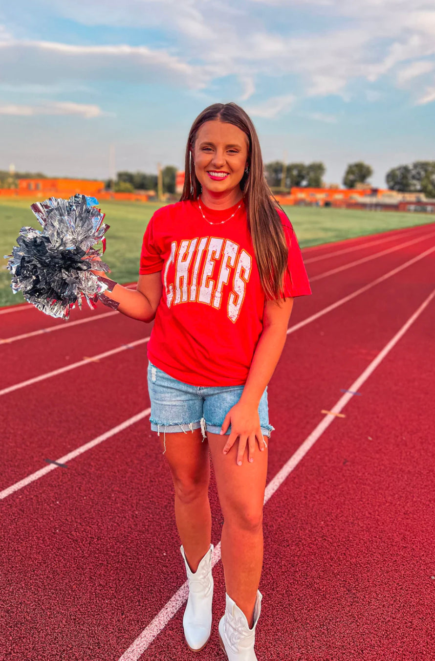 CHIEFS OVERSIZED FONT TEE