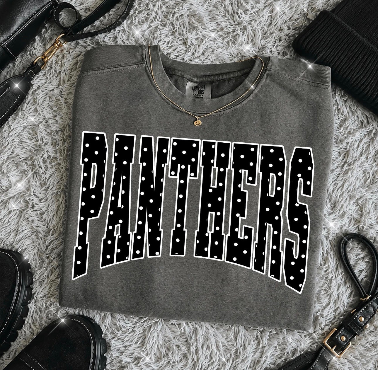 Polka dots - Panthers