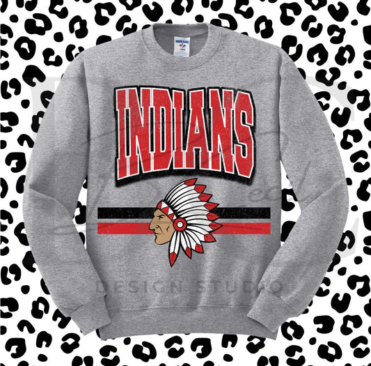 Indians crewneck