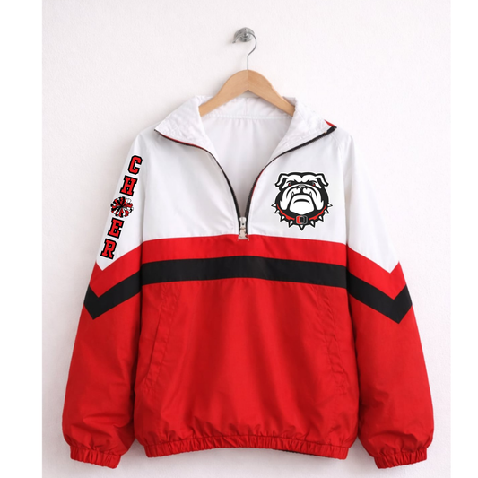 Bulldog - red - “CHEER”