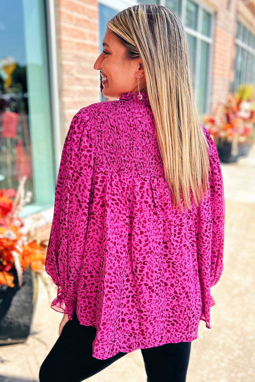 Dotted Rose Top- PC