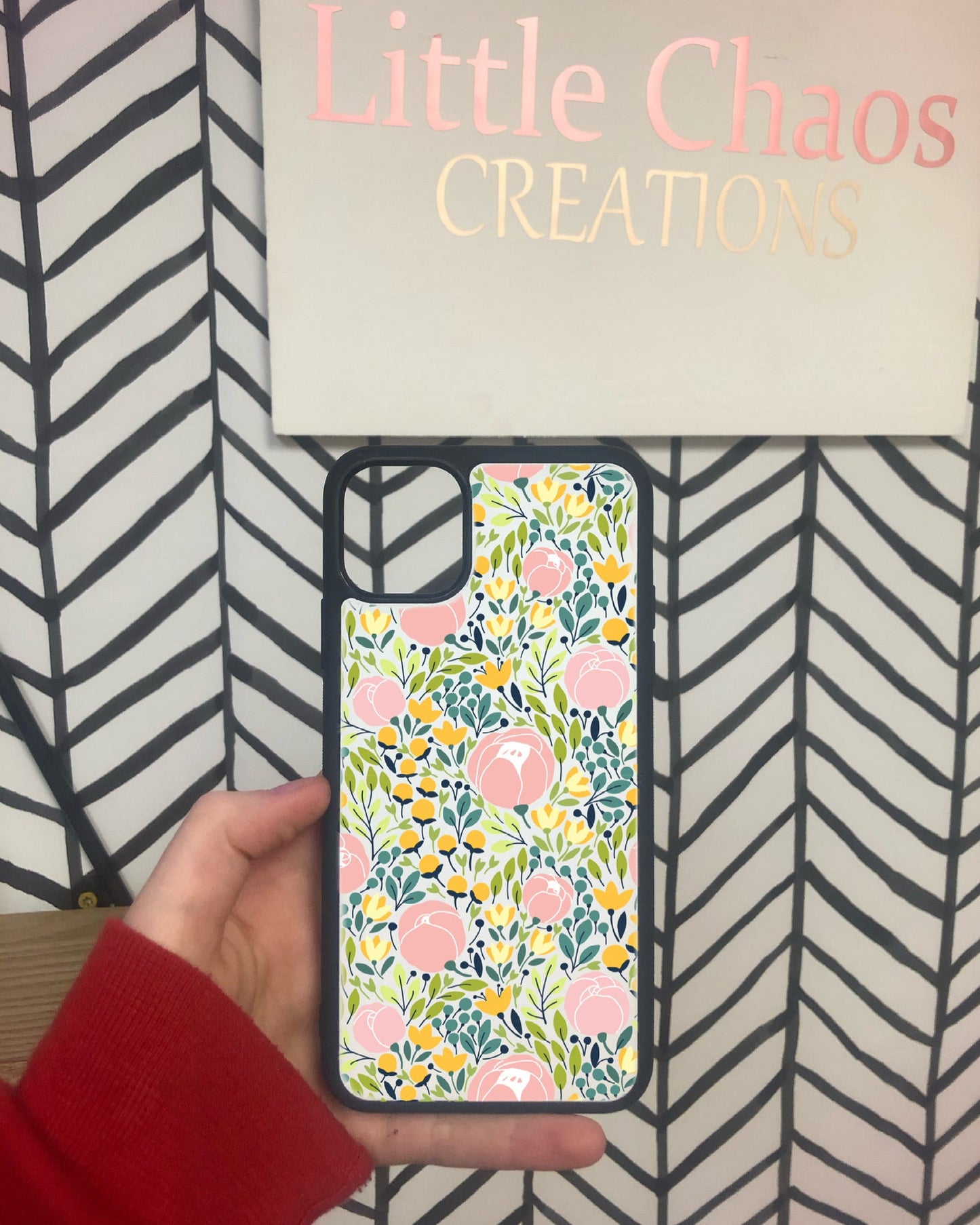 Spring floral phone case