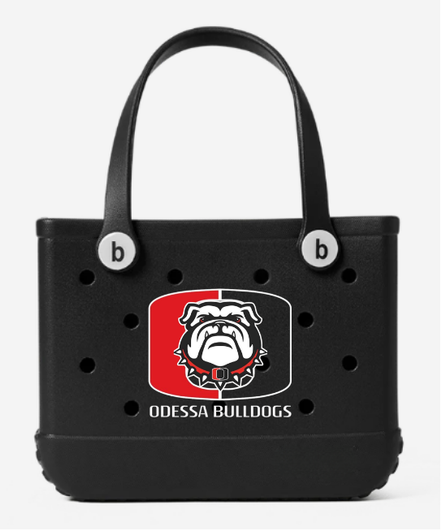 EVA Tote Bag - “O”/bulldog