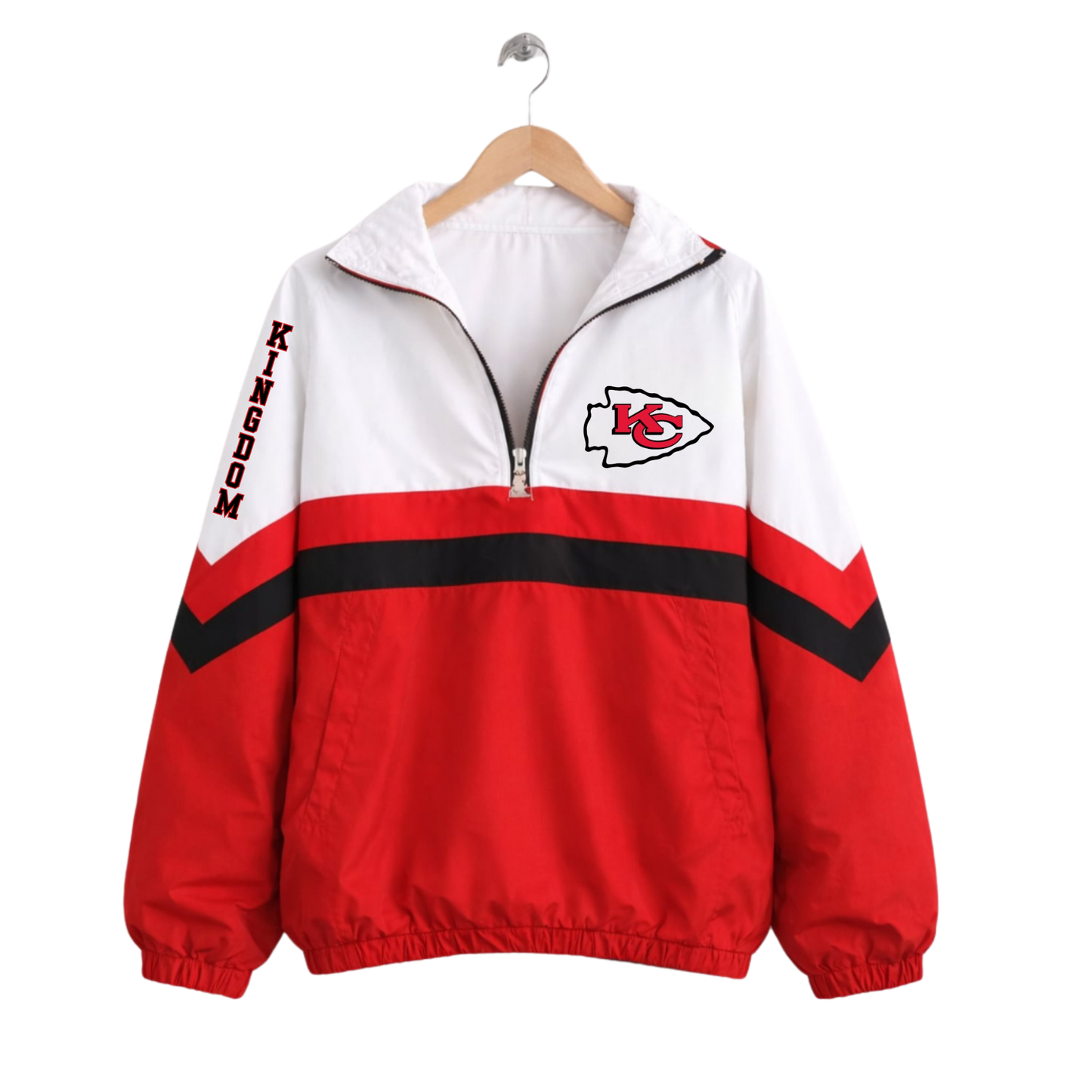 Chiefs - red - “KINGDOM” sleeve logo