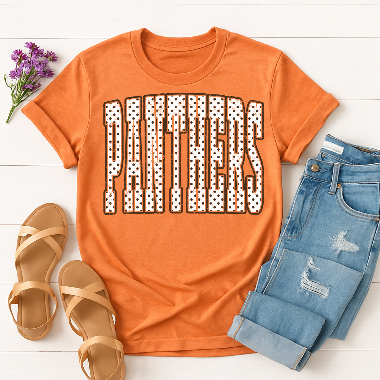Polka dots - Panthers