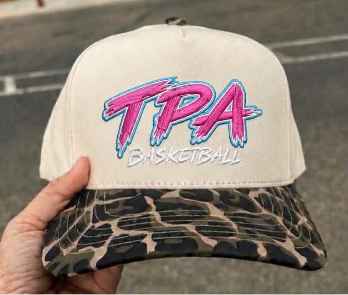 Embroidered hat - TPA leopard bill