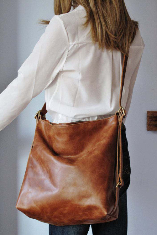 Chestnut Leather Backpack WS RTS