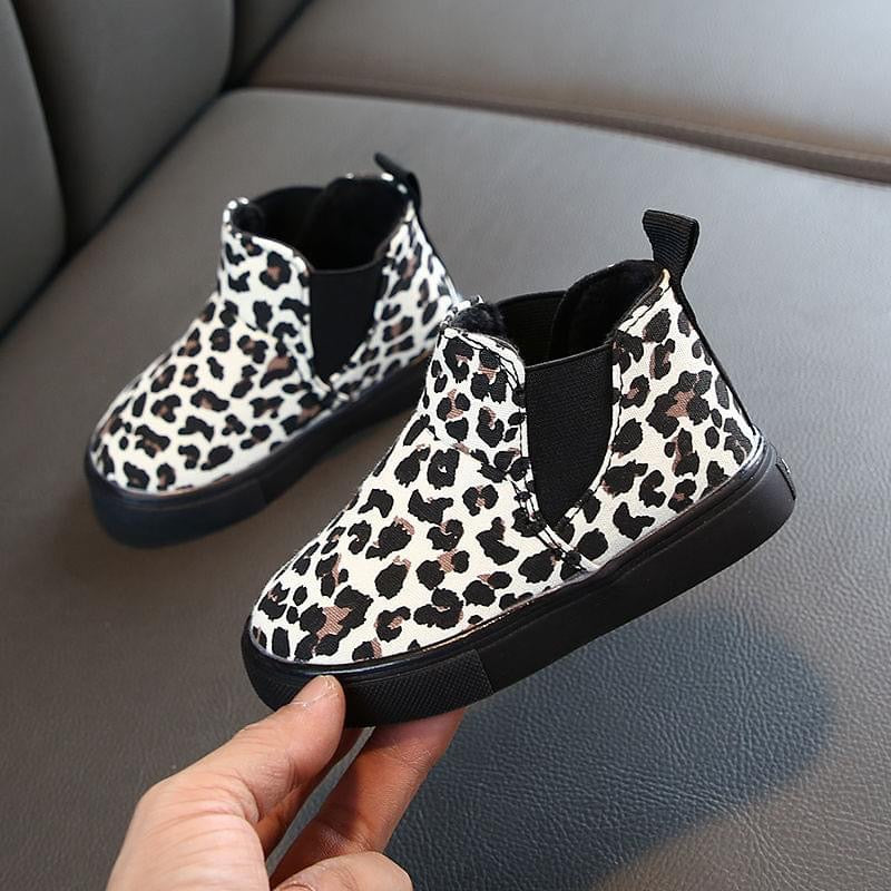 Toddler Cheetah Boots